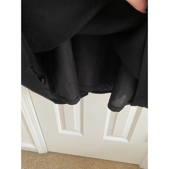 New Old Navy Dress Large Long Sleeve Ruffled Emerald Green - Picture 5 of 10